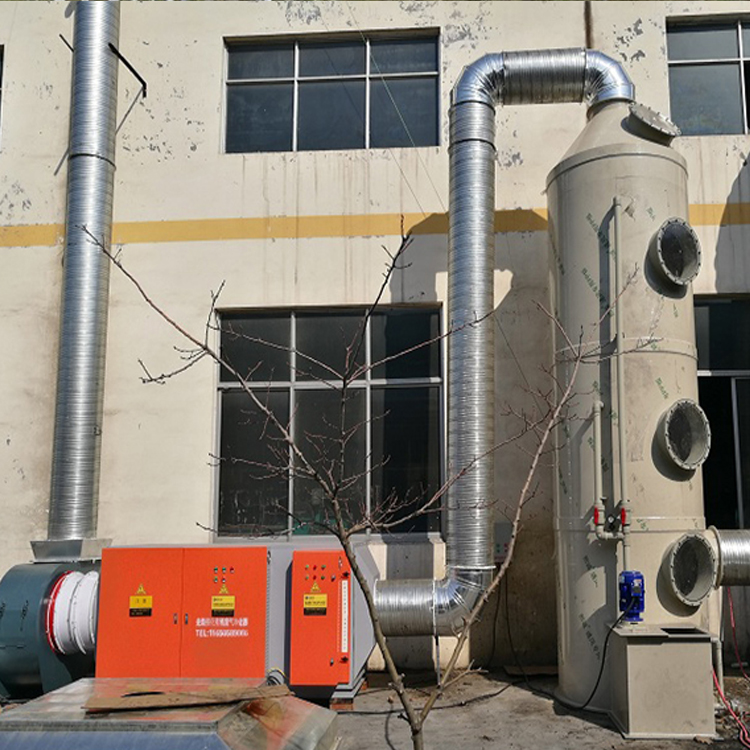 喷淋塔废气吸附工艺 喷淋塔废气吸附工艺